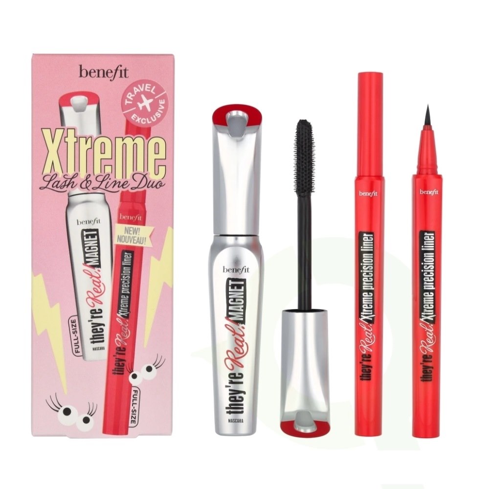 BENEFIT SET XTREME MASCARA 9ML + EYELINER 0,35ML
