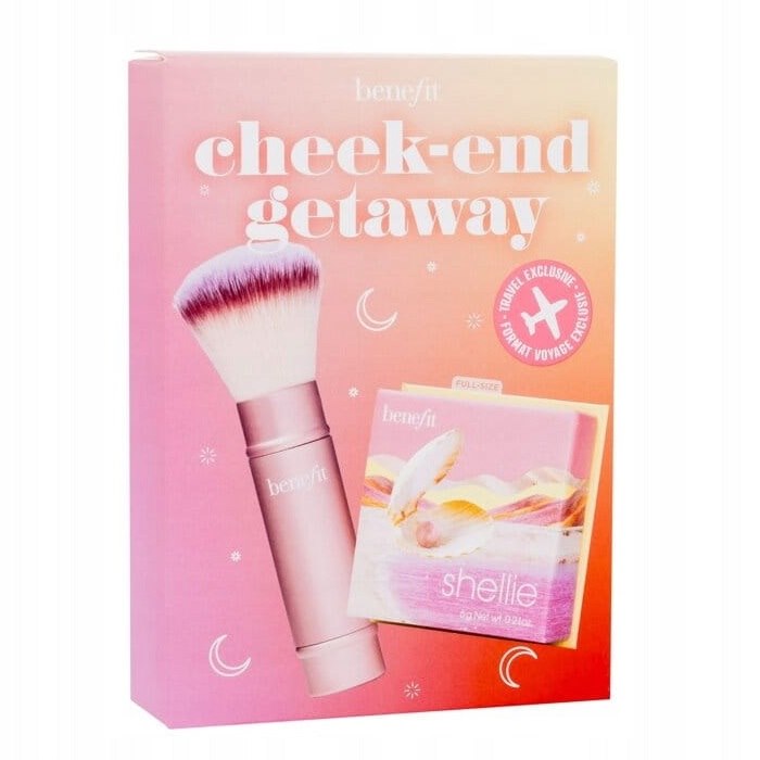 BENEFIT SET CHEEK-END GETAWAY BLUSH 6G+BRUSH