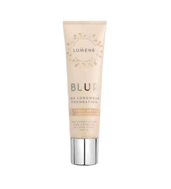 LUMENE BLUR FOUNDATION SPF15 3 FRESH APRICOT 30ML