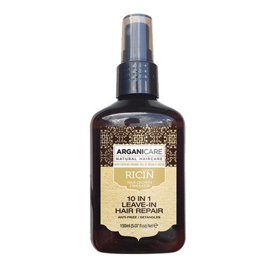ARGANICARE CASTOR OIL 10IN1 HAIR SERUM 150ML