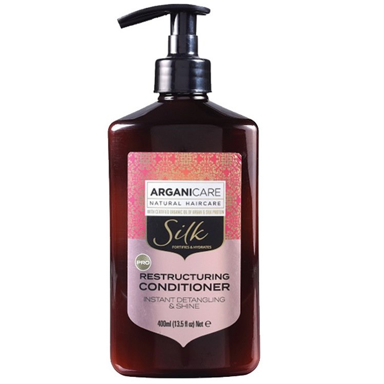 ARGANICARE SILK RESTRUCTURING CONDITIONER 400ML