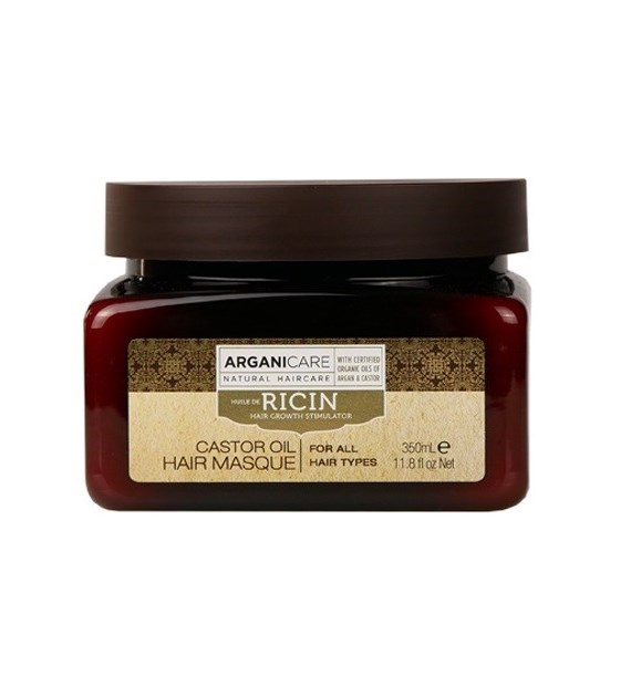 ARGANICARE CASTOR HAIR MASQUE 350ML