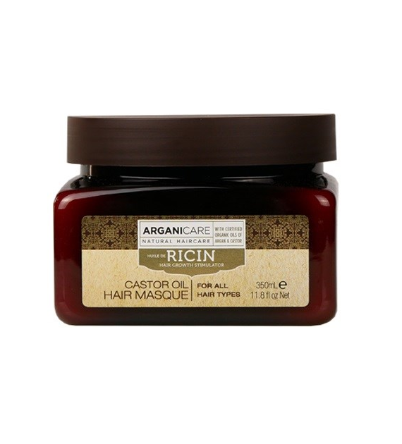 ARGANICARE CASTOR HAIR MASQUE 350ML
