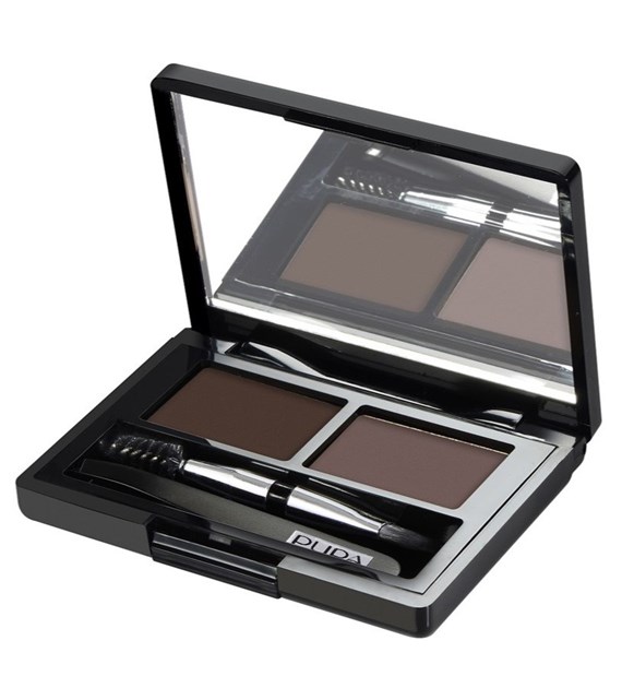 PUPA EYEBROW DESIGN SET 003 DARK BROWN 1,1G