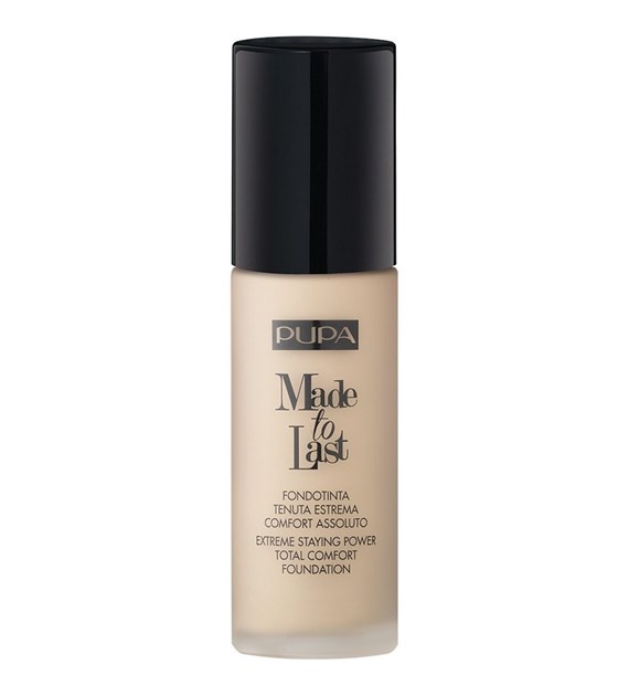 PUPA MADE TO LAST FOUNDATION SPF10 001 30ML