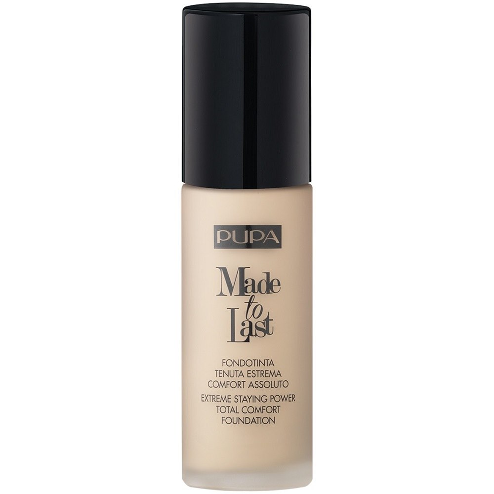 PUPA MADE TO LAST FOUNDATION SPF10 001 30ML