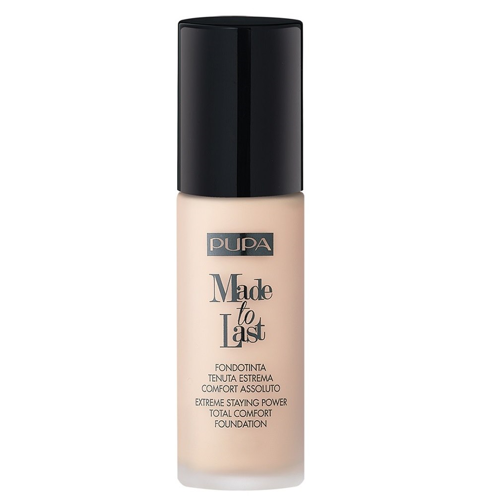 PUPA MADE TO LAST FOUNDATION 010 PORCELAIN 30ML