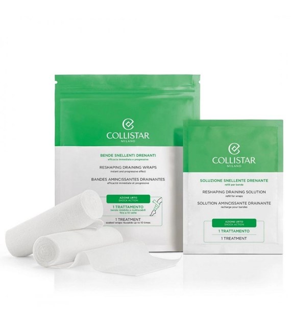 COLLISTAR SLIMMING DRAINING BANDAGES 2x100ML