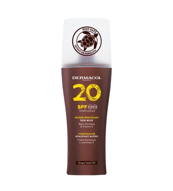 DERMACOL SUN WATER RES BODY MILK SPF20 200ML
