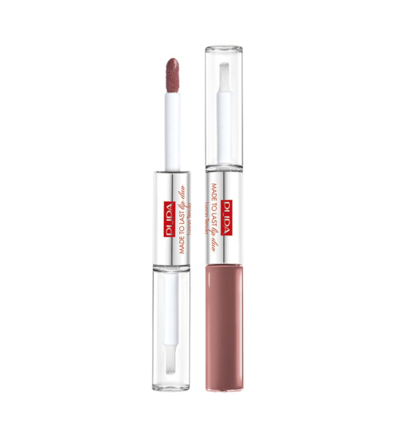 PUPA MADE TO LAST LIP DUO 011 NATURAL BROWN 2X4ML
